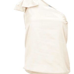 VENUS Cream One-Shoulder Top
